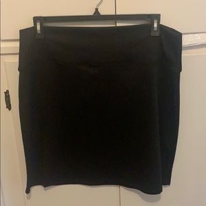 Black skirt size 2x